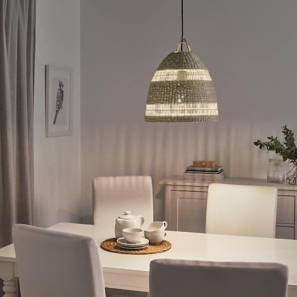 TORARED - Pendant lamp shade, sedge/handmade, 36 cm - best price from Maltashopper.com 20430382