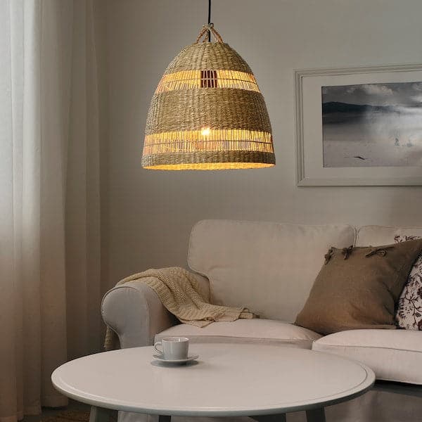 TORARED - Pendant lamp shade, sedge/handmade, 36 cm - best price from Maltashopper.com 20430382