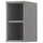 TORNVIKEN open cabinet, grey, 20x37x40 cm