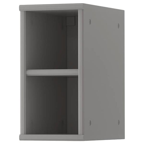 TORNVIKEN - Open cabinet, grey, 20x37x40 cm