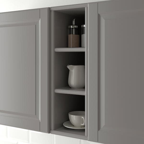 TORNVIKEN - Open cabinet, grey, 20x37x60 cm - best price from Maltashopper.com 40358993