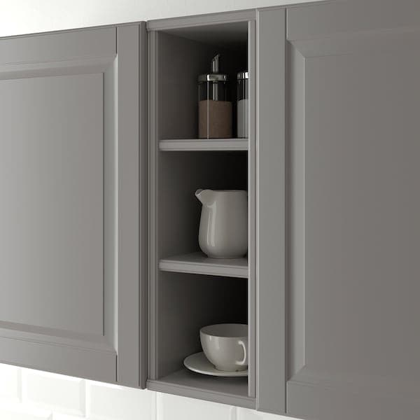 Ikea TORNVIKEN - Open cabinet, grey, 20x37x60 cm