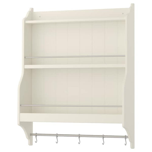 TORNVIKEN - Plate shelf, off-white, 80x100 cm