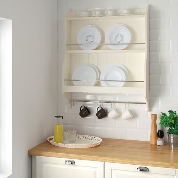 Ikea TORNVIKEN - Plate shelf, off-white, 80x100 cm