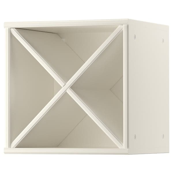 Ikea TORNVIKEN - Wine shelf, off-white, 40x37x40 cm