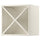 TORNVIKEN - TORNVIKEN Wine shelf, off-white, 40x37x40 cm