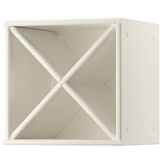 Ikea TORNVIKEN - Wine shelf, off-white, 40x37x40 cm