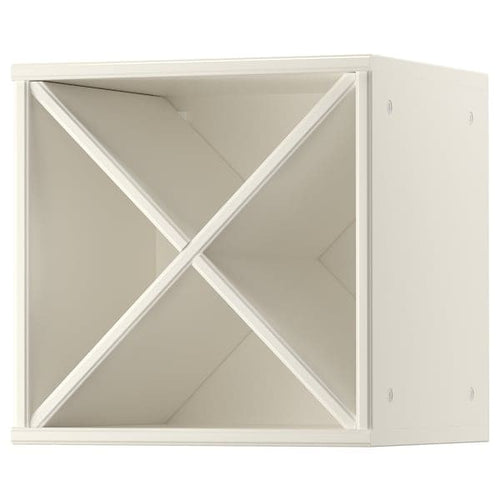 TORNVIKEN - Wine shelf, off-white, 40x37x40 cm