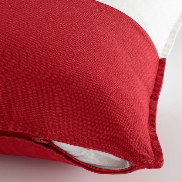 TOSSDAN - Cushion cover, white/red cross, , 50x50 cm - best price from Maltashopper.com 50563827