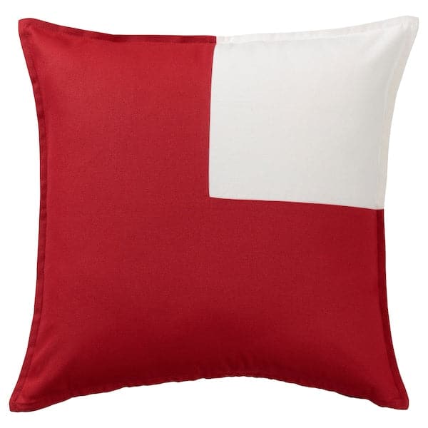 TOSSDAN - Cushion cover, white/red cross, , 50x50 cm - best price from Maltashopper.com 50563827