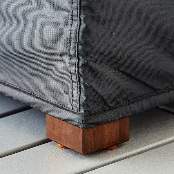 TOSTERÖ - Cover for sun lounger, black , - best price from Maltashopper.com 70292321