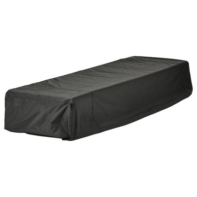 TOSTERÖ - Cover for outdoor furniture, black, 206x75 cm - best price from Maltashopper.com 10532324