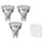 TRÅDFRI starter kit, smart/wireless dimmable white spectrum, GU10