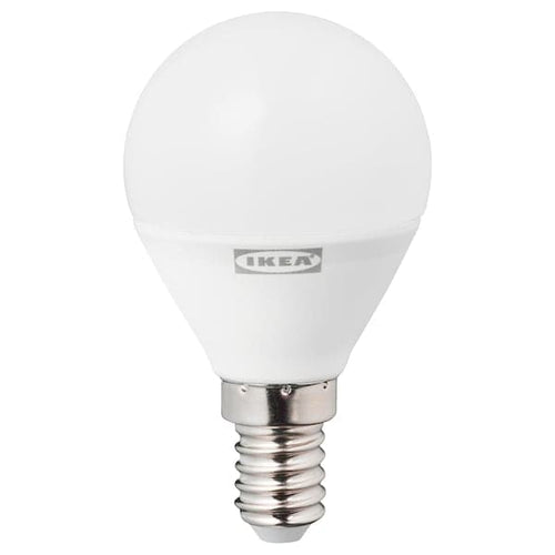 TRÅDFRI - E14 LED bulb 470 lumens, smart adjustable intensity wireless/spectrum white globe ,