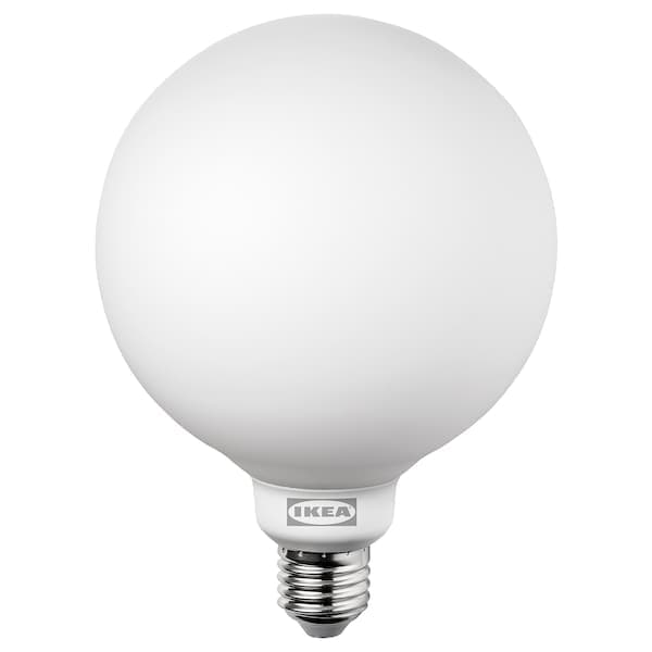 TRÅDFRI LED bulb E27 470 lumen - adjustable intensity wireless spectrum white spectrum/globe frosted glass white