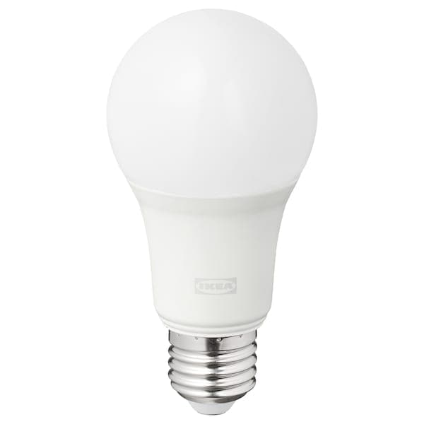 TRÅDFRI LED bulb E27 806 lumens - adjustable intensity wireless color and spectrum white/globe white opaline