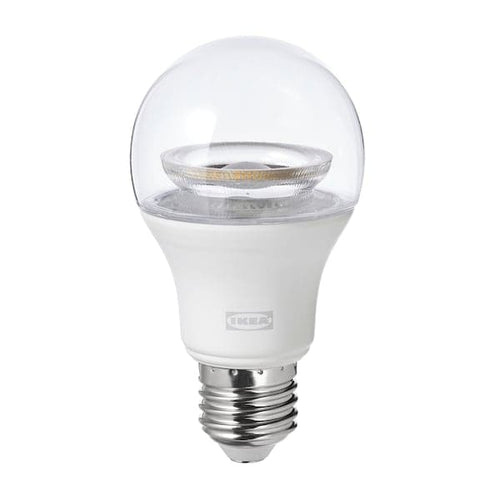 TRÅDFRI LED bulb E27 806 lumens - adjustable intensity wireless spectrum white/globe transparent ,