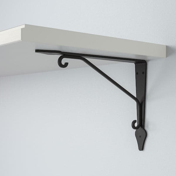 Ikea TRANHULT / KROKSHULT - Wall shelf, white stained aspen, 120x30 cm