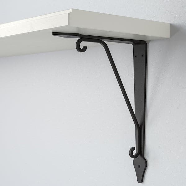 Ikea TRANHULT / KROKSHULT - Wall shelf, white stained aspen, 80x20 cm