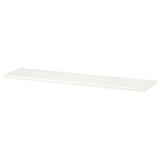 TRANHULT shelf, white stained aspen, 120x30 cm