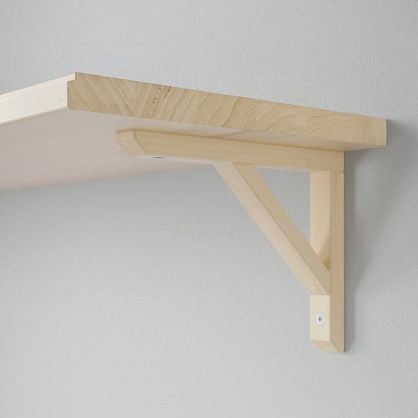 TRANHULT / SANDSHULT - Wall shelf, aspen, 120x30 cm - best price from Maltashopper.com 99326090