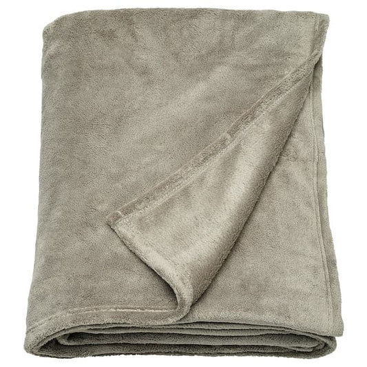 Ikea TRATTVIVA - Bedspread, light grey-green, 230x250 cm