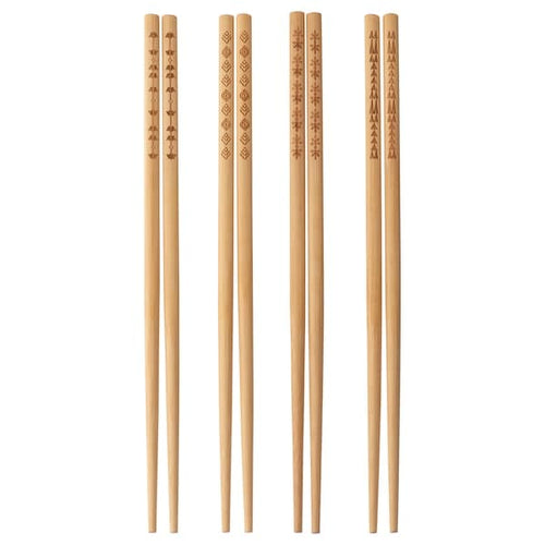TREBENT - Chopsticks 4 pairs, bamboo