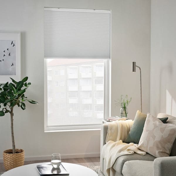 Ikea TREDANSEN Blockout cellular blind wireless/batteryoperated white 80x195 cm , 80x195 cm