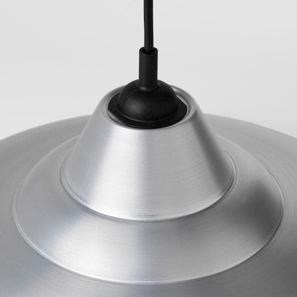 TRETTIOEN - Pendant lamp, aluminium-colour, 38 cm - best price from Maltashopper.com 70501268