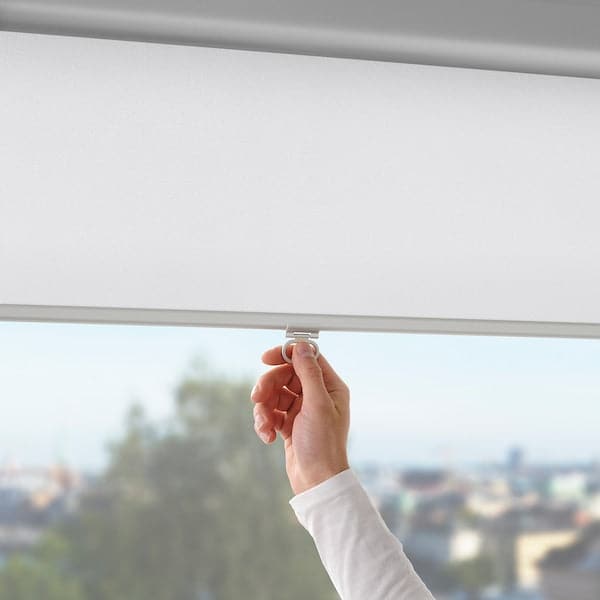 TRETUR - Block-out roller blind, white, 60x195 cm - best price from Maltashopper.com 90491089