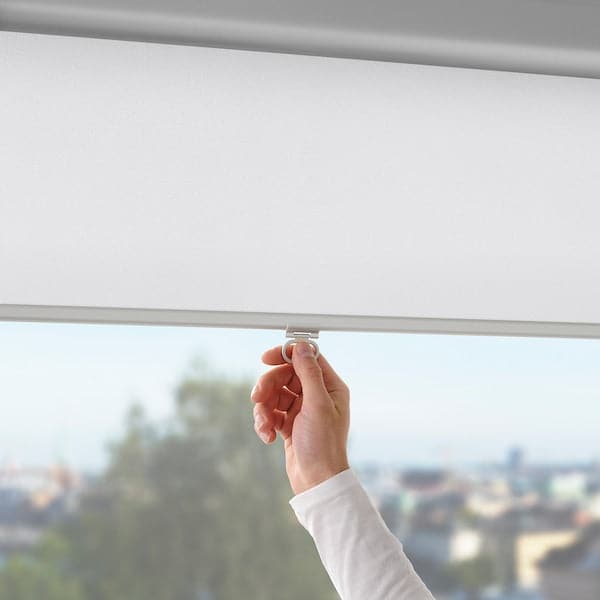 TRETUR - Block-out roller blind, white, 100x195 cm - best price from Maltashopper.com 50491086