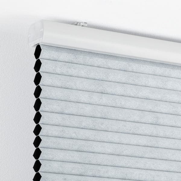 TRIPPEVALS - Block-out cellular blind, white, 140x195 cm - best price from Maltashopper.com 30506545