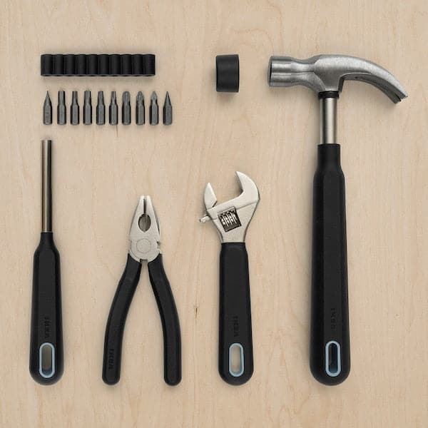TRIXIG - 15-piece tool set - best price from Maltashopper.com 90492786
