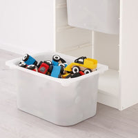 TROFAST - Storage combination with boxes, white/white, 46x30x94 cm - best price from Maltashopper.com 79228571