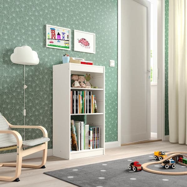 TROFAST - Storage combination with shelves, white, 46x30x94 cm - best price from Maltashopper.com 49487679