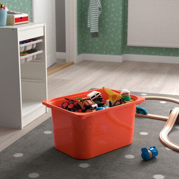 TROFAST - Storage box, orange - Premium Furniture from Ikea - Just €6.99! Shop now at Maltashopper.com