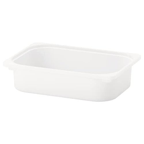 TROFAST - Storage box, white , 42x30x10 cm