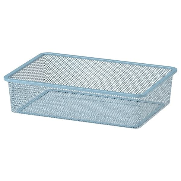 TROFAST - Mesh storage box, grey-blue, 42x30x10 cm - best price from Maltashopper.com 40530074