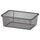 TROFAST - Mesh storage box, dark grey, 20x30x10 cm