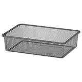 TROFAST mesh storage box, dark grey, 42x30x10 cm