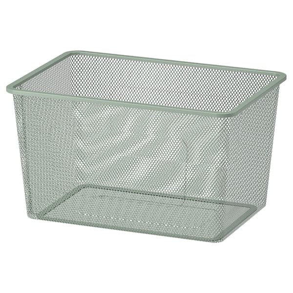 TROFAST - Mesh storage box, light green-grey, 42x30x23 cm - best price from Maltashopper.com 90530081