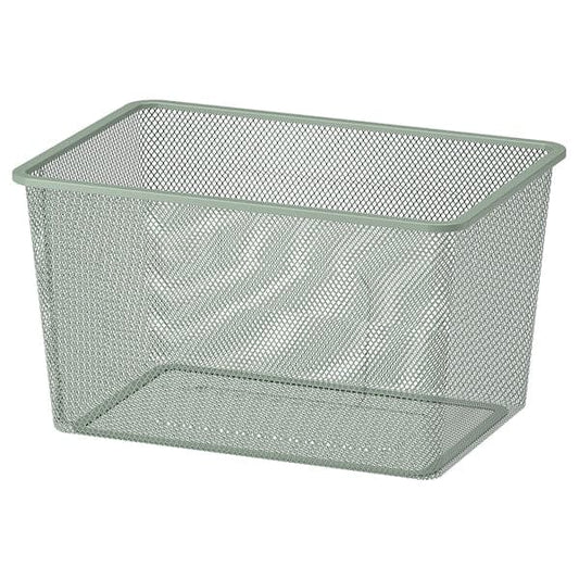 TROFAST - Mesh storage box, light green-grey, 42x30x23 cm - best price from Maltashopper.com 90530081