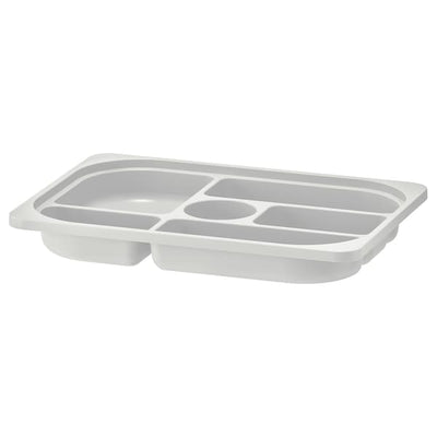 TROFAST - Storage tray with compartments, grey, 42x30x5 cm - best price from Maltashopper.com 80515873