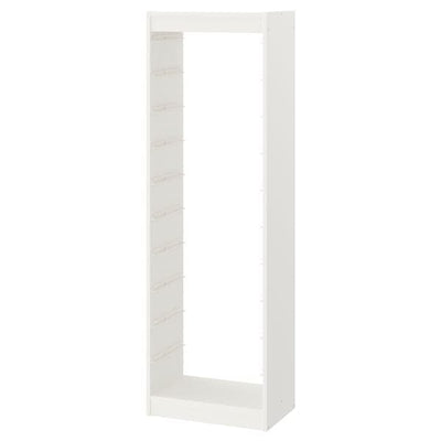 TROFAST - Frame, white, 46x30x145 cm - best price from Maltashopper.com 30171123