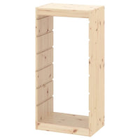 TROFAST frame, light white stained pine, 44x91 cm