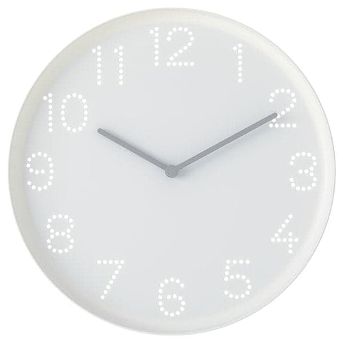 TROMMA - Wall clock, white, 25 cm