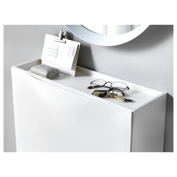 TRONES - Shoe cabinet/storage, white
