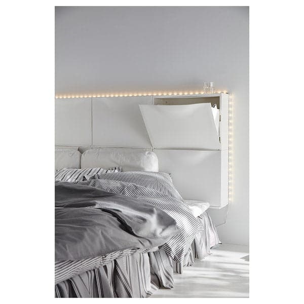 Ikea TRONES - Shoe cabinet/storage, white, 52x18x39 cm