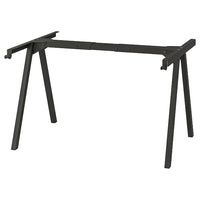 TROTTEN - Underframe for table top, anthracite, 140/160 cm - best price from Maltashopper.com 50474850