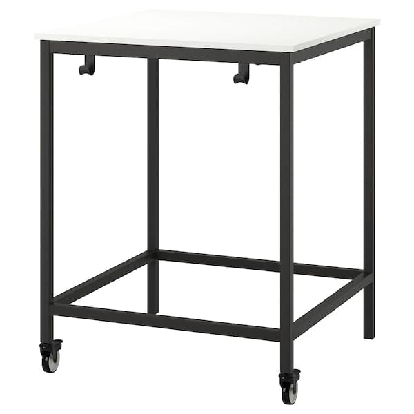 Ikea TROTTEN - Underframe for table top, anthracite, 80x80x100 cm